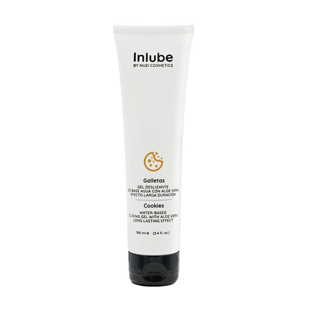Їстивний лубрикант на водній основі Nuei Inlube Aloe Vera Sliding Gel, Cookies, 100 мл